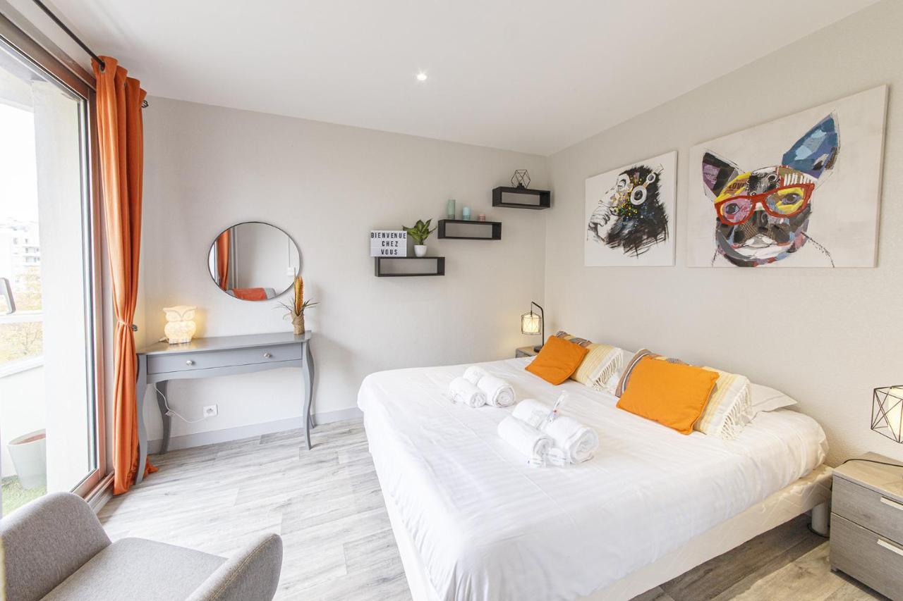 Chic Appartement Vue Sur Parc Au Calme Angers Eksteriør bilde